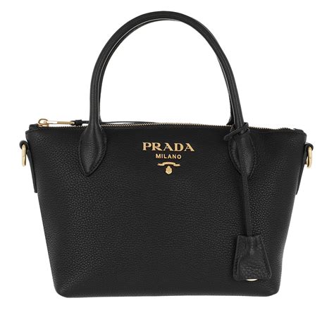 prada handtasche schwarz weiß|where to buy Prada bags.